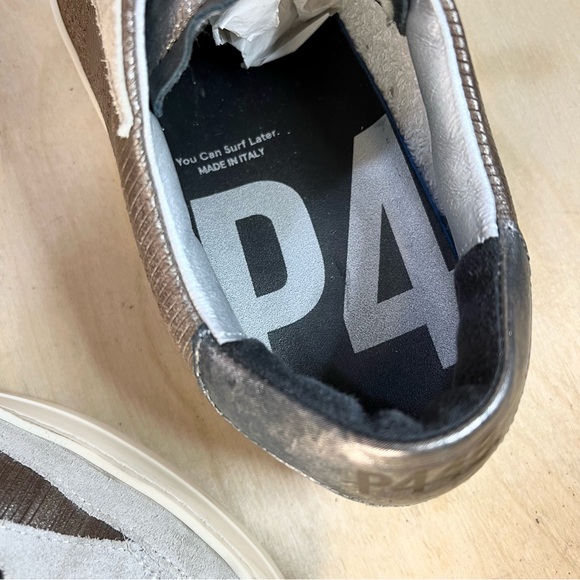 *P448 | John Sneaker in Roccia Suede Leather Low Top Sneakers Size 39/8.5-9 - Picture 6 of 16